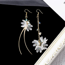White Acrylic Flower Drops