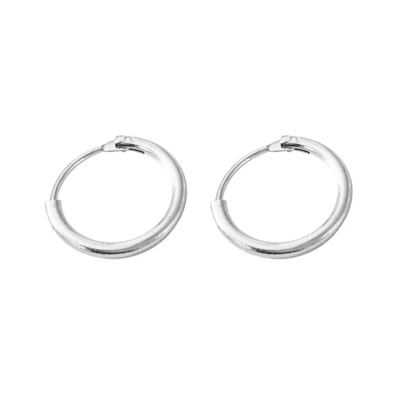 Oversized Smooth Circle Hoops