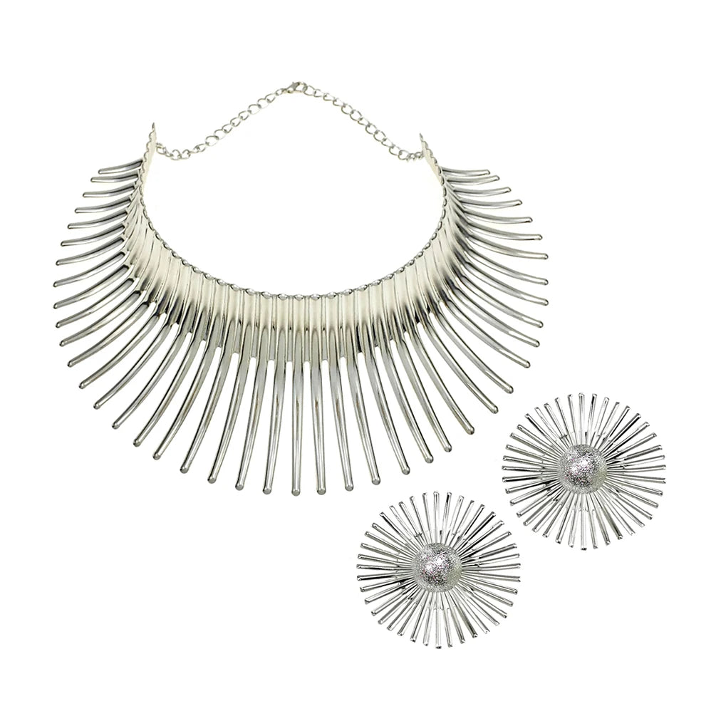 African Torque Jewelry Set