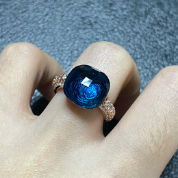 Pink Crystal Candy Ring