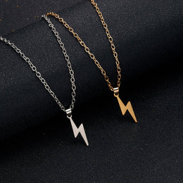 Lightning Stainless Steel Necklace