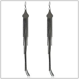 Water Drop Fringe Earrings