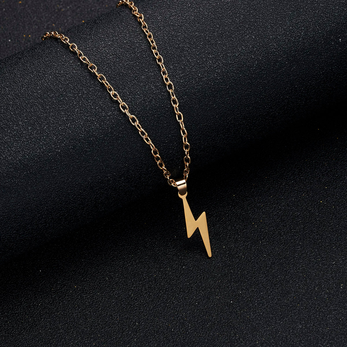 Lightning Stainless Steel Necklace