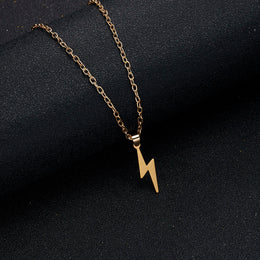 Lightning Stainless Steel Necklace