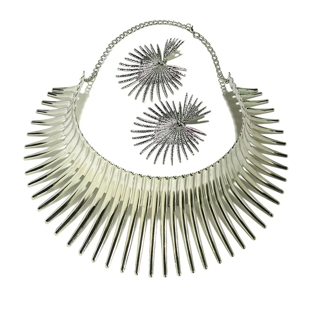 African Torque Jewelry Set