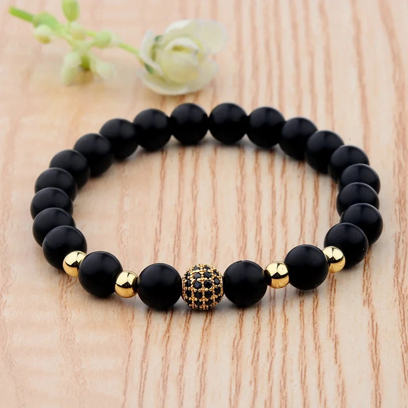 Natural Stone Crystal Bracelet