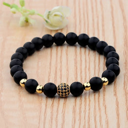 Natural Stone Crystal Bracelet