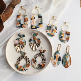 Handmade Polymer Clay Earrings