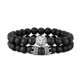 Lion Crown Bead Bracelets