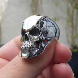Gothic Skull Biker Ring