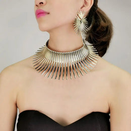 African Torque Jewelry Set
