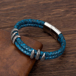 Dragon Claw Leather Bracelet