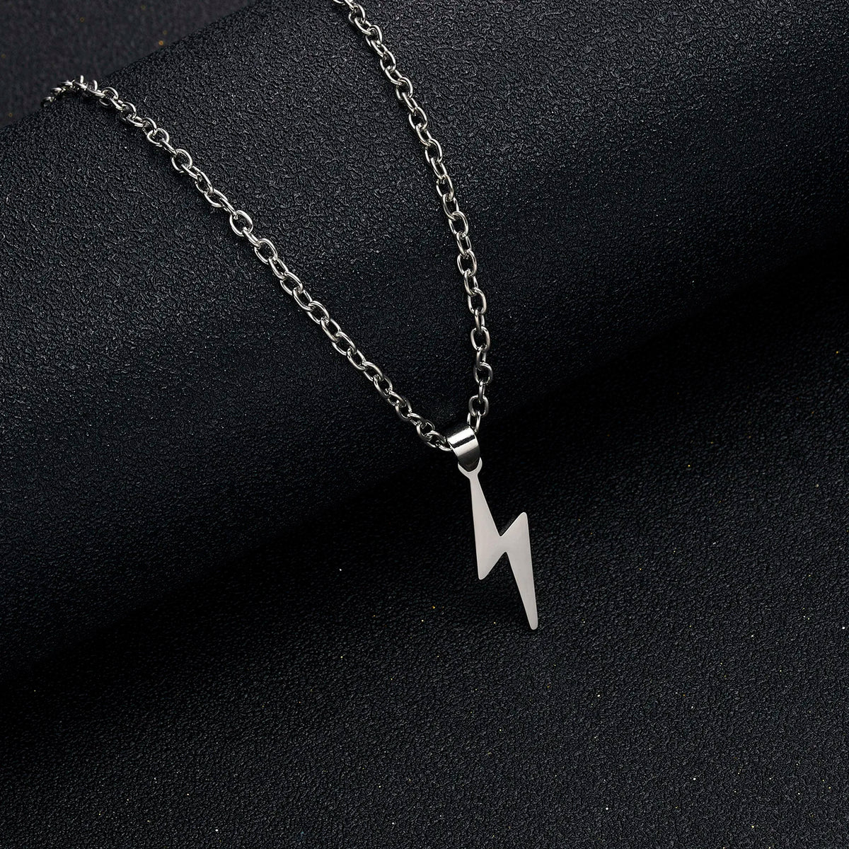 Lightning Stainless Steel Necklace