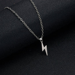 Lightning Stainless Steel Necklace