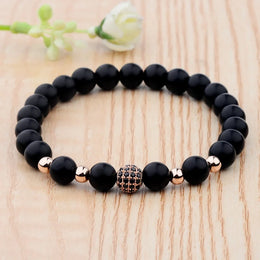 Natural Stone Crystal Bracelet