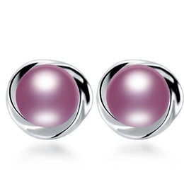 Freshwater Pearl Silver Earrings