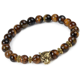 Tiger Eye Charm Bracelet