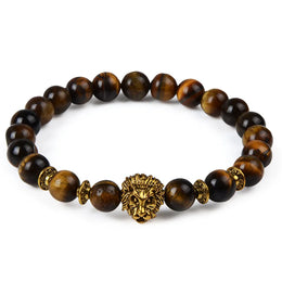 Tiger Eye Charm Bracelet