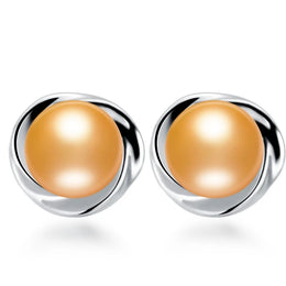 Freshwater Pearl Silver Earrings