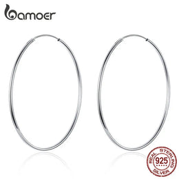Sterling Silver Endless Hoops