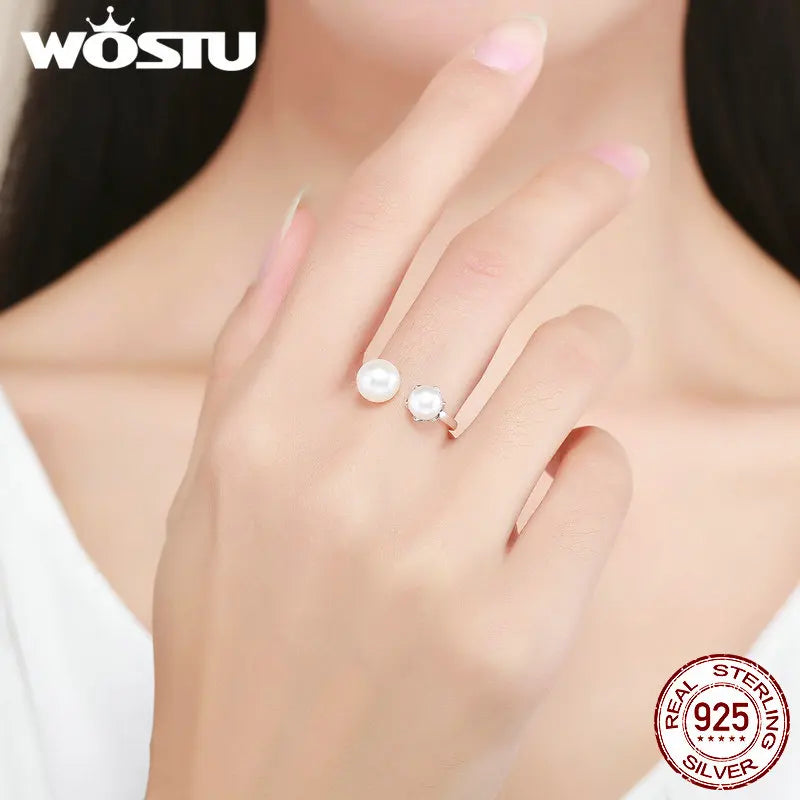 Freshwater Pearl Silver Ring