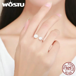 Freshwater Pearl Silver Ring