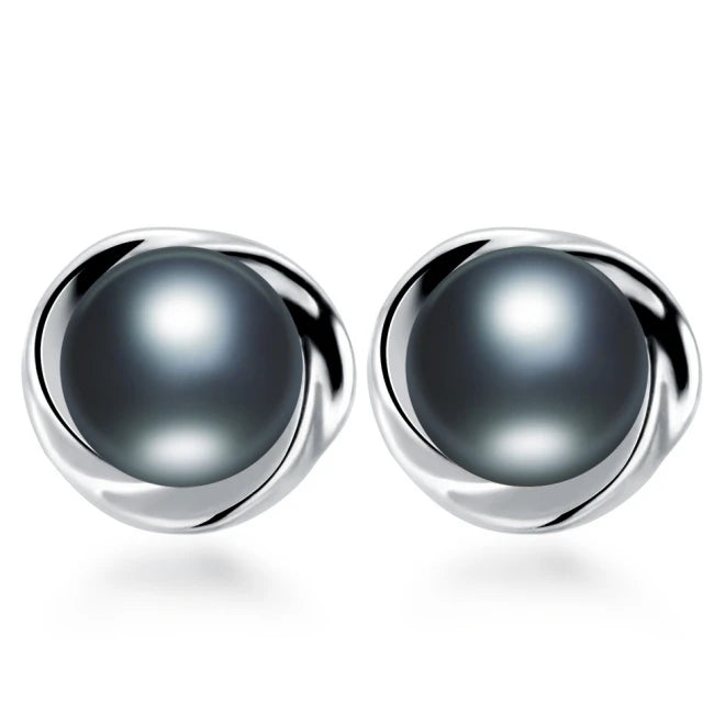 Freshwater Pearl Silver Earrings