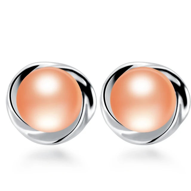 Freshwater Pearl Silver Earrings