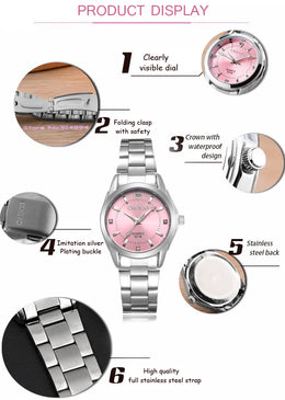 CHENXI Rhinestone Casual Watch
