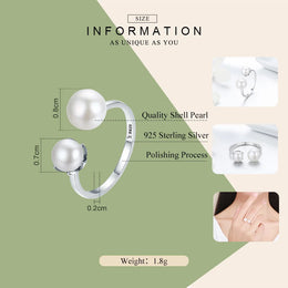 Freshwater Pearl Silver Ring