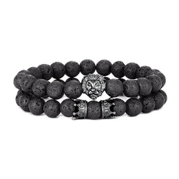Lion Crown Bead Bracelets