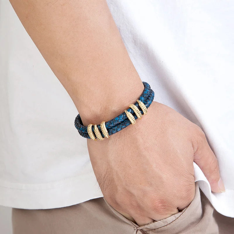 Dragon Claw Leather Bracelet