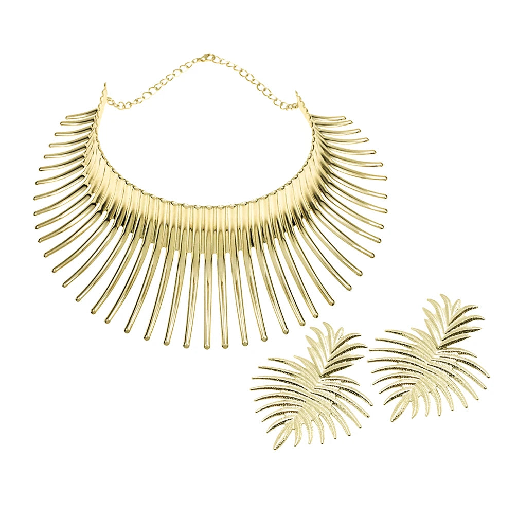 African Torque Jewelry Set