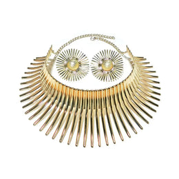 African Torque Jewelry Set