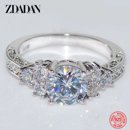 Eight Millimeter Zircon Ring