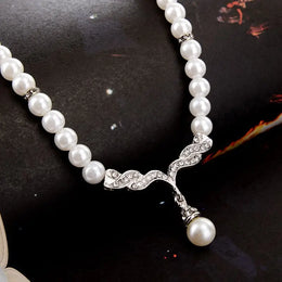 Romantic Pearl Bridal Set