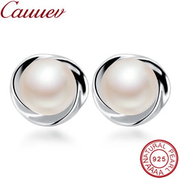 Freshwater Pearl Silver Earrings