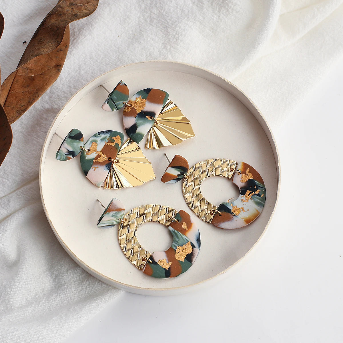 Handmade Polymer Clay Earrings
