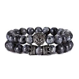 Lion Crown Bead Bracelets