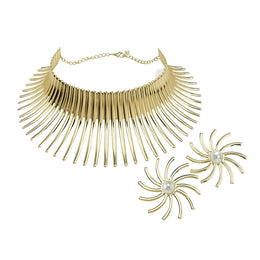 African Torque Jewelry Set