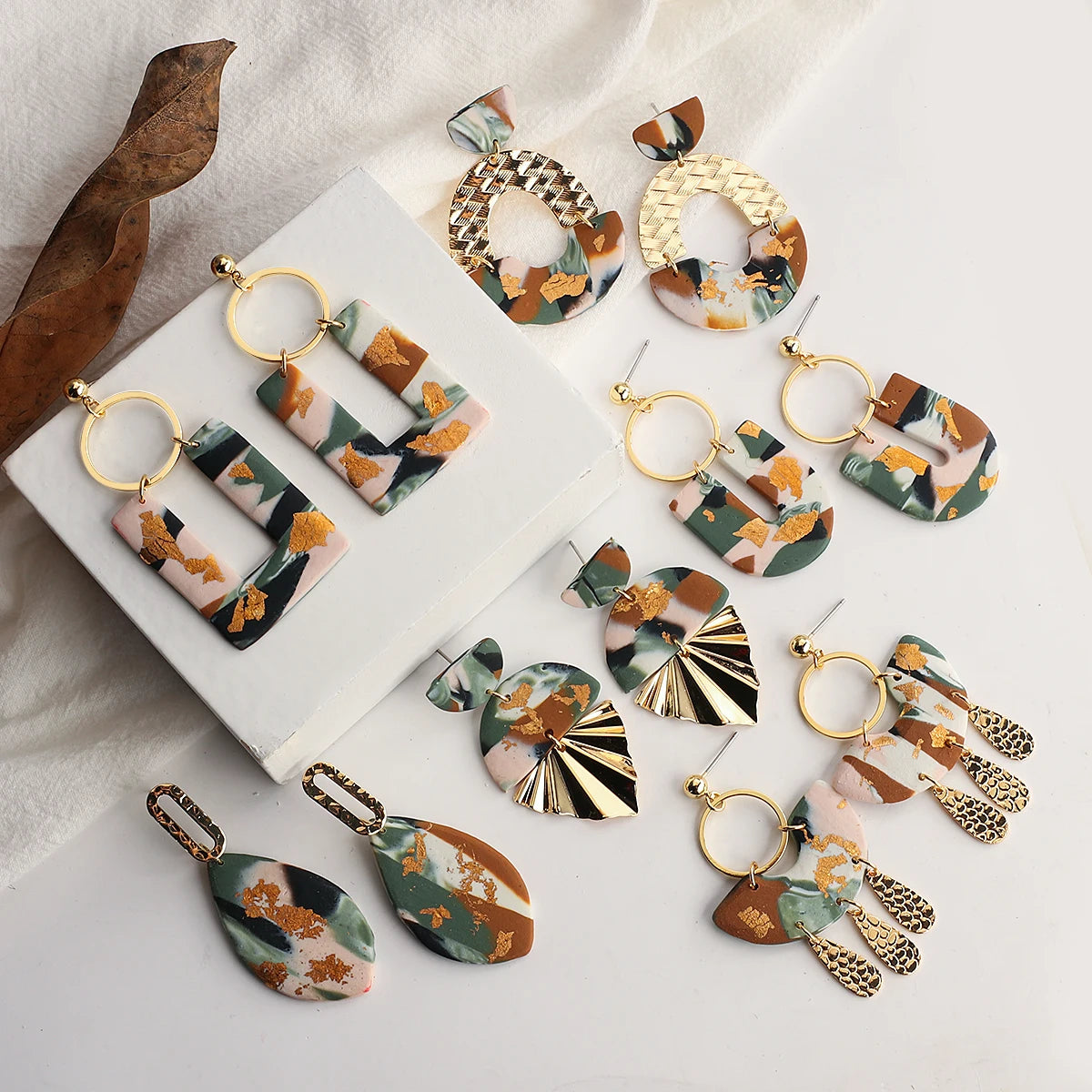 Handmade Polymer Clay Earrings