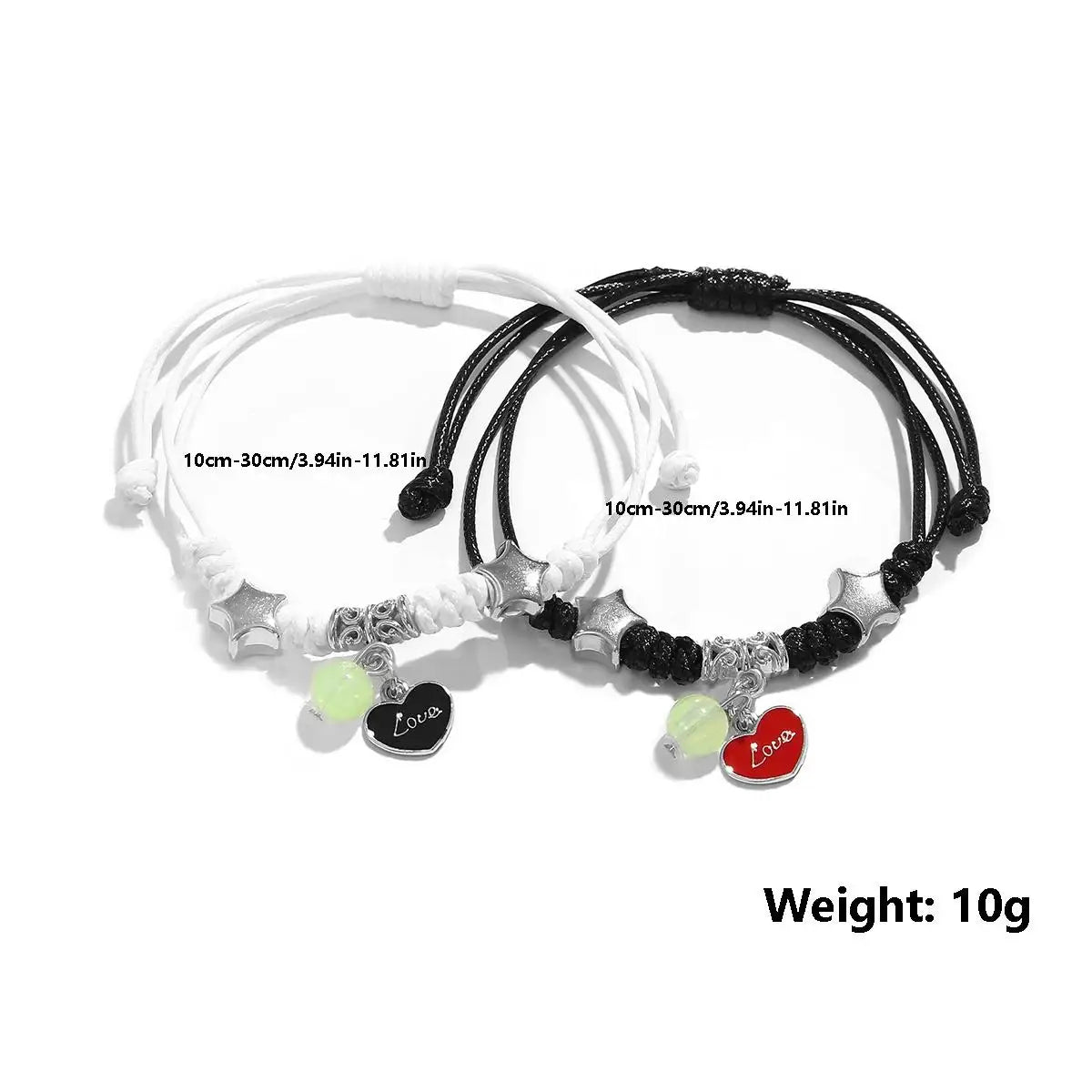 Luminous Star Couple Bracelets