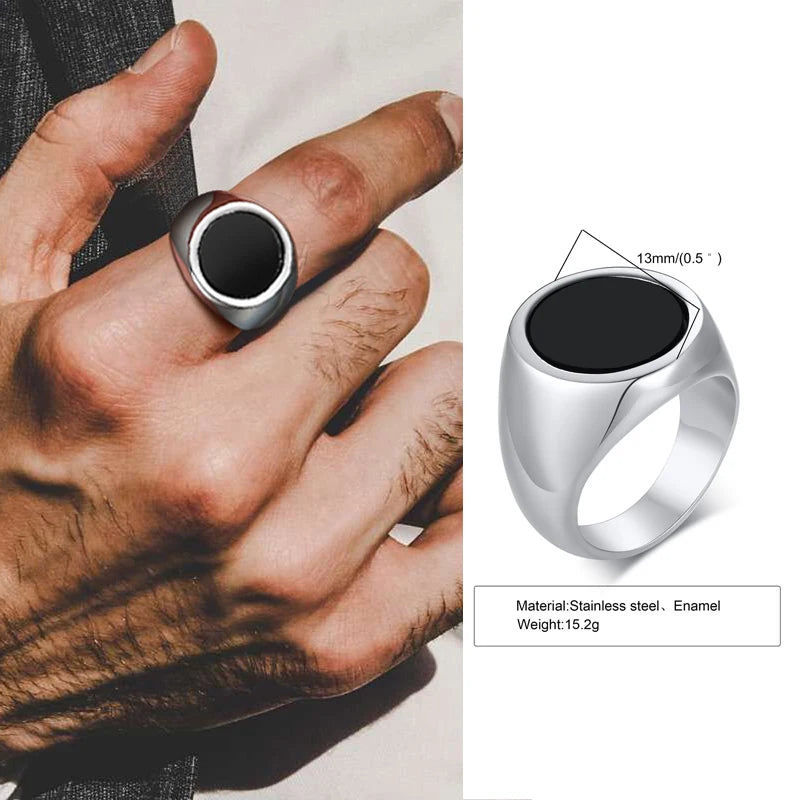 Viking Rune Signet Ring