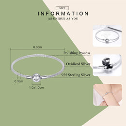 Sterling Silver Snake Bracelet