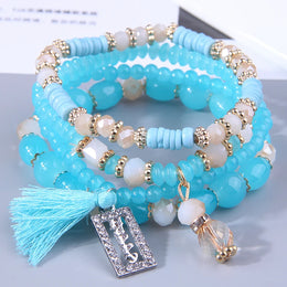 Bohemian Resin Stone Bracelet