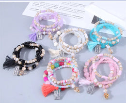 Bohemian Resin Stone Bracelet