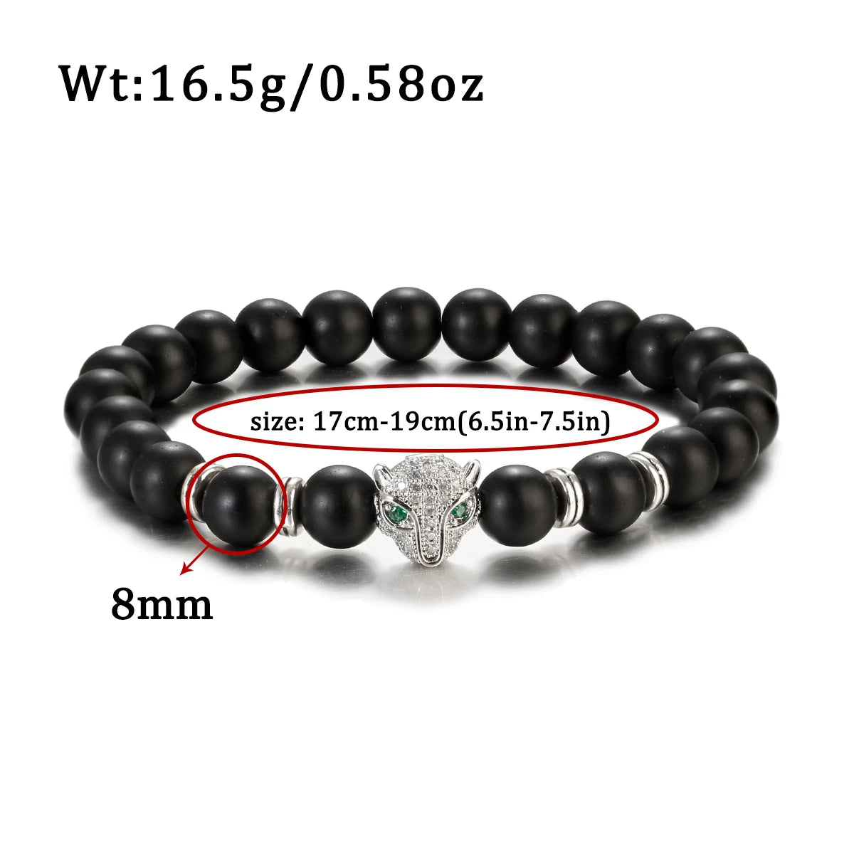 Natural Stone Crystal Bracelet