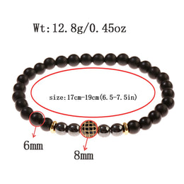 Natural Stone Crystal Bracelet