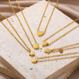 Christian Cross Coin Necklace