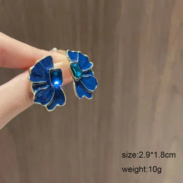 Blue Bohemian Butterfly Drops